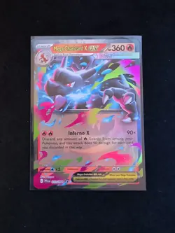 Near Mint Mega Charizard X Ex 013/094! Pokemon TCG: Phantasmal Flames - Image 1