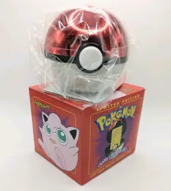 SEALED Burger King Jigglypuff Red Pokemon 23K Gold-Plated Trading Card Pokeball - Image 1