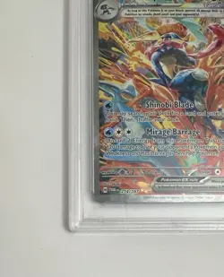 2024 POKEMON TWM EN-TWILIGHT MASQUERADE #214 GRENINJA EX PSA 9 - Image 4