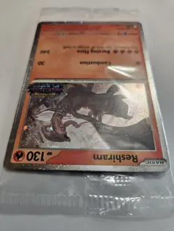 Pokemon Phantasmal Flames Reshiram 017/094 Barnes & Noble Promo Stamped Sealed - Image 3