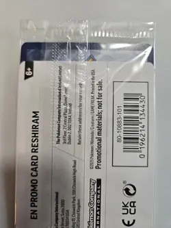 Pokemon Phantasmal Flames Reshiram 017/094 Barnes & Noble Promo Stamped Sealed - Image 5