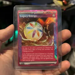 Legacy Energy 167/167 Pokemon Scarlet & Violet Twilight Masquerade Ace Spec NM - Image 1
