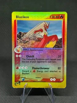 Blaziken - 15/109 - Pokemon Ex Ruby & Sapphire Reverse Holo Rare LP-/MP+ EREADER - Image 1