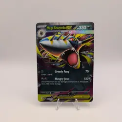 Mega Sharpedo ex 061/094 Double Rare Phantasmal Flames Pokemon TCG Near Mint NM - Image 1