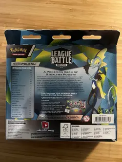 Pokemon Inteleon VMAX League Battle Deck Standard 820650808746 - Image 2