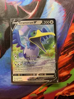 Cramorant V - 155/202 - Pokemon Sword & Shield Base Set Ultra Rare Card NM - Image 1