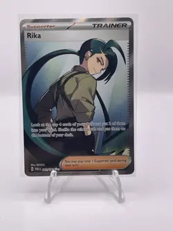 Rika Paradox Rift 241/182 Full Art Holo Ultra Rare Pokemon Card NM - Image 1