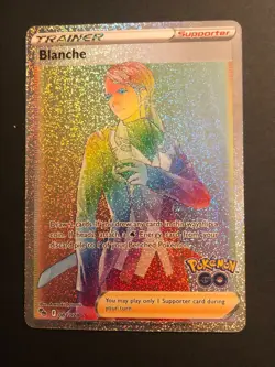 Blanche - 082/078 Pokemon GO Rainbow Trainer - NM/Mint Pokemon Card - Image 1