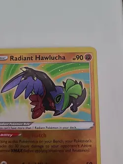 Radiant Hawlucha 081/189 Astral Radiance Ultra Rare Holo Pokemon TCG Card NM - Image 5