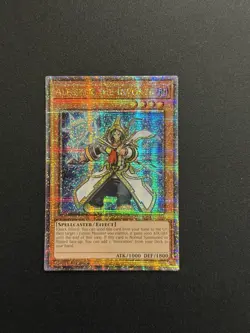 2025 YUGIOH RA04 1ST ED QCR SECRET RARE ALEISTER THE INVOKER NM - Image 1