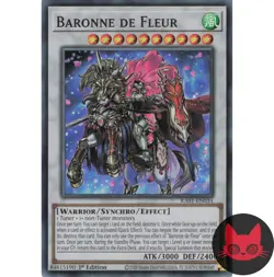 Yugioh Baronne de Fleur RA01-EN034 Super Rare 1st Edition NM - Image 1