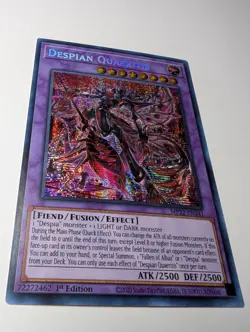 Yugioh Despian Quaeritis MP22-EN141 Prismatic Secret Rare 1st Ed (NM) - Image 2
