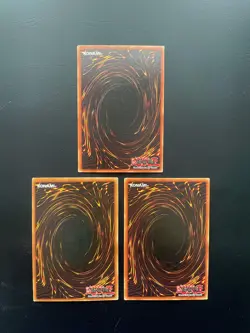 Yugioh Remove Trap SDK-048 Unlimited Edition Common Damaged X3 - Image 2