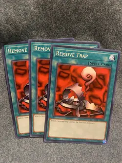 Yugioh Remove Trap Common LOB 25th Anniversary Nm X3 - Image 1