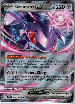 Genesect ex 067/086 SV: Black Bolt - Pokemon Card - NM - Image 1