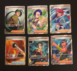 Lot of 6, Pokemon New Trainer Cards Perrin, Skyla... - Image 1