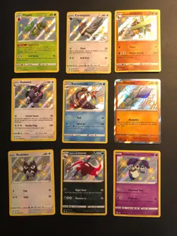 Lot of 18, Pokemon Shining Fates-SV Shiny Vault Cards Flapple, Dubwool... - Image 1