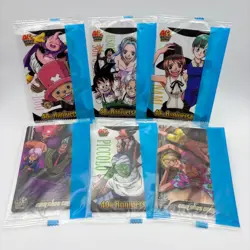 Dragon Ball and One Piece card set of 6 for Jump's 40th anniversary - Image 1