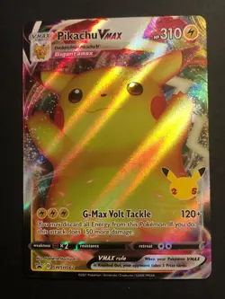 Pikachu VMAX - SWSH062 - Pokemon Sword & Shield Promo Ultra Rare Holo Card NM - Image 1