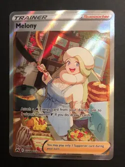 Melony GG64/GG70 FULL ART ULTRA RARE Pokemon Card TCG 2023 Crown Zenith NM+ - Image 1