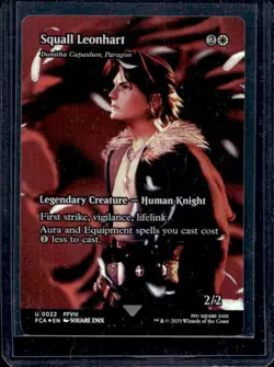 2025 Magic The Gathering MTG Final Fantasy Squall Leonhart Showcase #0022 - Image 1