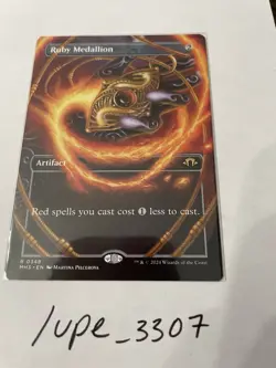 Ruby Medallion (Borderless) Modern Horizons 3 Regular - Image 1