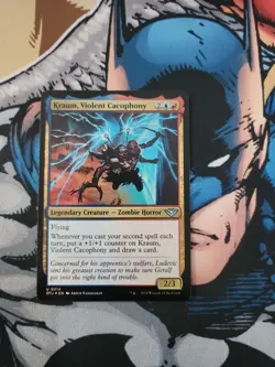 MTG Kraum, Violent Cacophony Outlaws of Thunder Junction 0214 Foil Uncommon - Image 1