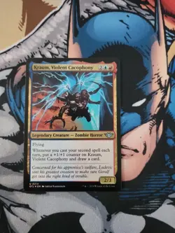 MTG Kraum, Violent Cacophony Outlaws of Thunder Junction 0214 Foil Uncommon - Image 2