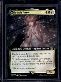 2025 Magic MTG Final Fantasy Serah Farron Crystallized EA Rare #0506 - Image 1