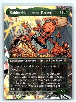 Spider-Ham, Peter Porker (Borderless) R Marvel's Spider-Man 201 - Image 1