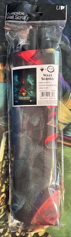 Brand New Sealed MTG Hanging Wall Scroll The Lord of the Rings Ultra Pro x1 - Image 1