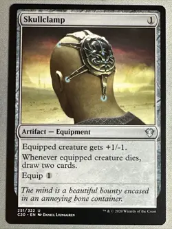 MTG / Skullclamp / C20 / #251 / Regular / Uncommon / NM - Image 1