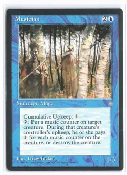 Ice Age Magic: The Gathering Musician - Image 1