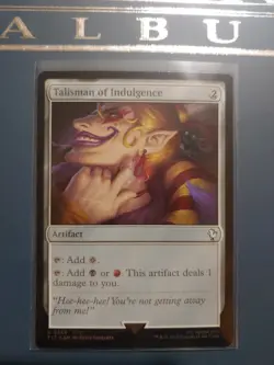 Talisman of Indulgence (Surge Foil) Commander: Final Fantasy Foil - Image 1
