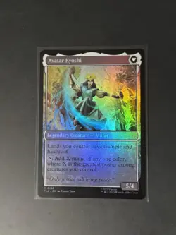 MTG The Legend of Kyoshi Foil Avatar: The Last Airbender # 186 NM - Image 2