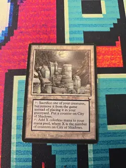 City of Shadows The Dark LP/MP MTG Magic the Gathering d - Image 1