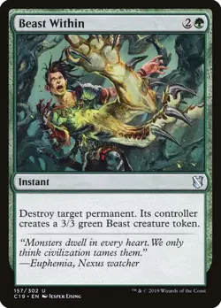 MTG Beast Within Commander 2019 157/302 Regular Uncommon - Image 1