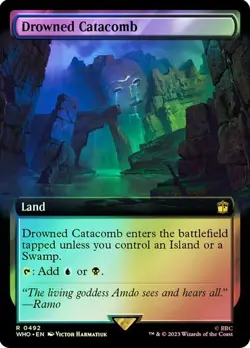 Drowned Catacomb (Extended Art) Universes Beyond: Doctor Who Foil - Image 1