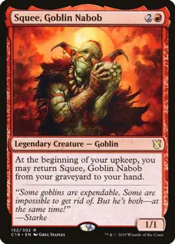 MTG Squee, Goblin Nabob Commander 2019 Regular - Image 1