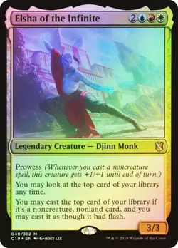 MTG Elsha of the Infinite Commander 2019 Foil - Image 1