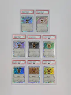 2017 Pokemon Eevee Mega Campaign Lots PSA 9/10 PONCHO-WEARING EEVEE 137-144/SM-P - Image 1