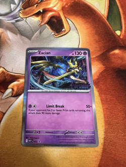 Zacian MEP015 Phantasm Flames Promo Near Mint Pokemon TCG - Image 1