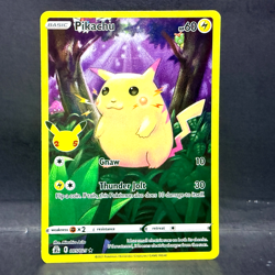 2021 POKEMON CELEBRATIONS PIKACHU 005/025 HOLO (RARE) LP - Image 1