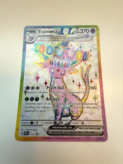 Pokemon TCG Umbreon 176 & Espeon 175 EX Promo Set Prismatic Evolutions NM - Image 4