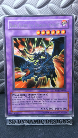 | Yugioh Dark Blade the Dragon Knight RDS-EN035 Rare Rise Of Destiny HP ?? | - Image 1