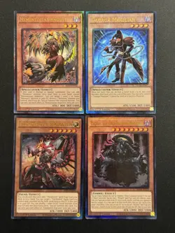 2025 YUGIOH RA04 ULTIMATE RARE FIENDSMITH ENGRAVER NM BONUS SET - Image 1