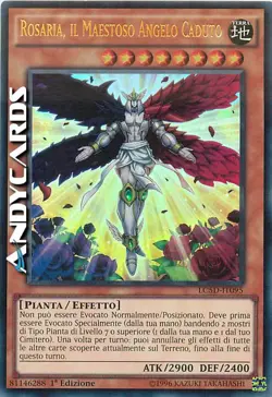 ROSARIA, IL MAESTOSO ANGELO CADUTO • Ultra R • LC5D IT095 • 1Ed • YUGIOH! - Image 1