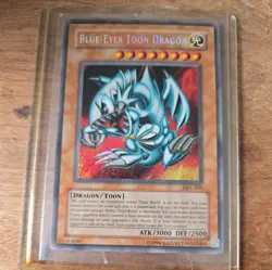 Yu-Gi-Oh! TCG Blue-Eyes Toon Dragon MRL-000 1st print Secret Rare 100% real - Image 1