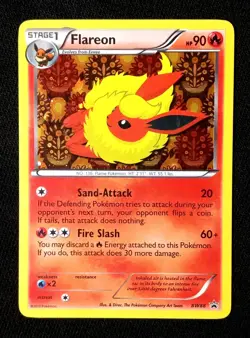 Flareon BW88 Black Star Promo Holo Pokemon Card Eeveelution Vintage 2013 - Image 1
