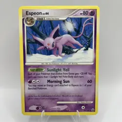 Pokemon TCG Espeon Card 18/100 Majestic Dawn Non-Holo Rare, LP Condition - Image 1